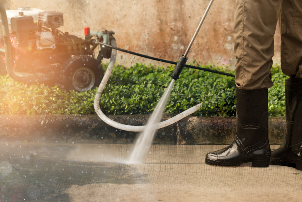 concrete driveway maintenance