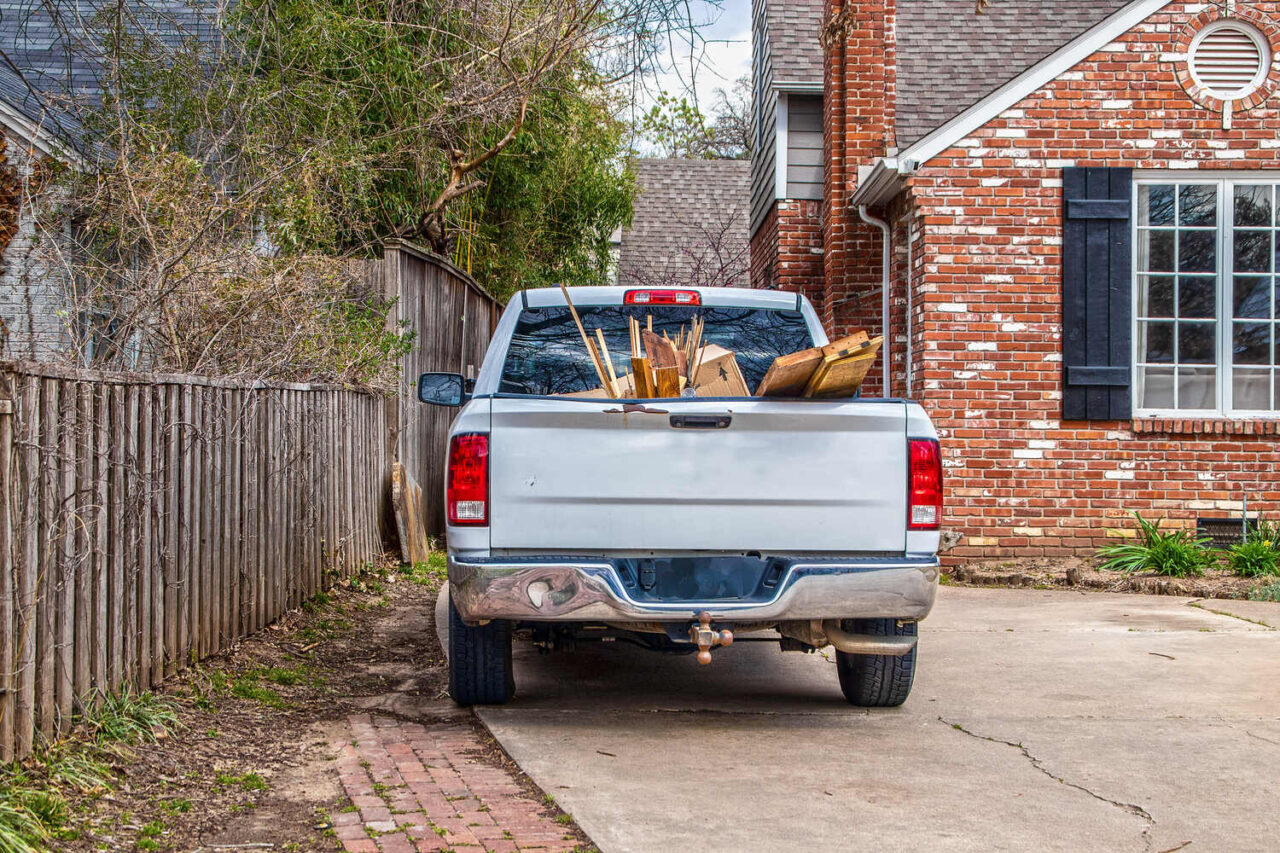 best concrete driveway thickness for heavy trucks