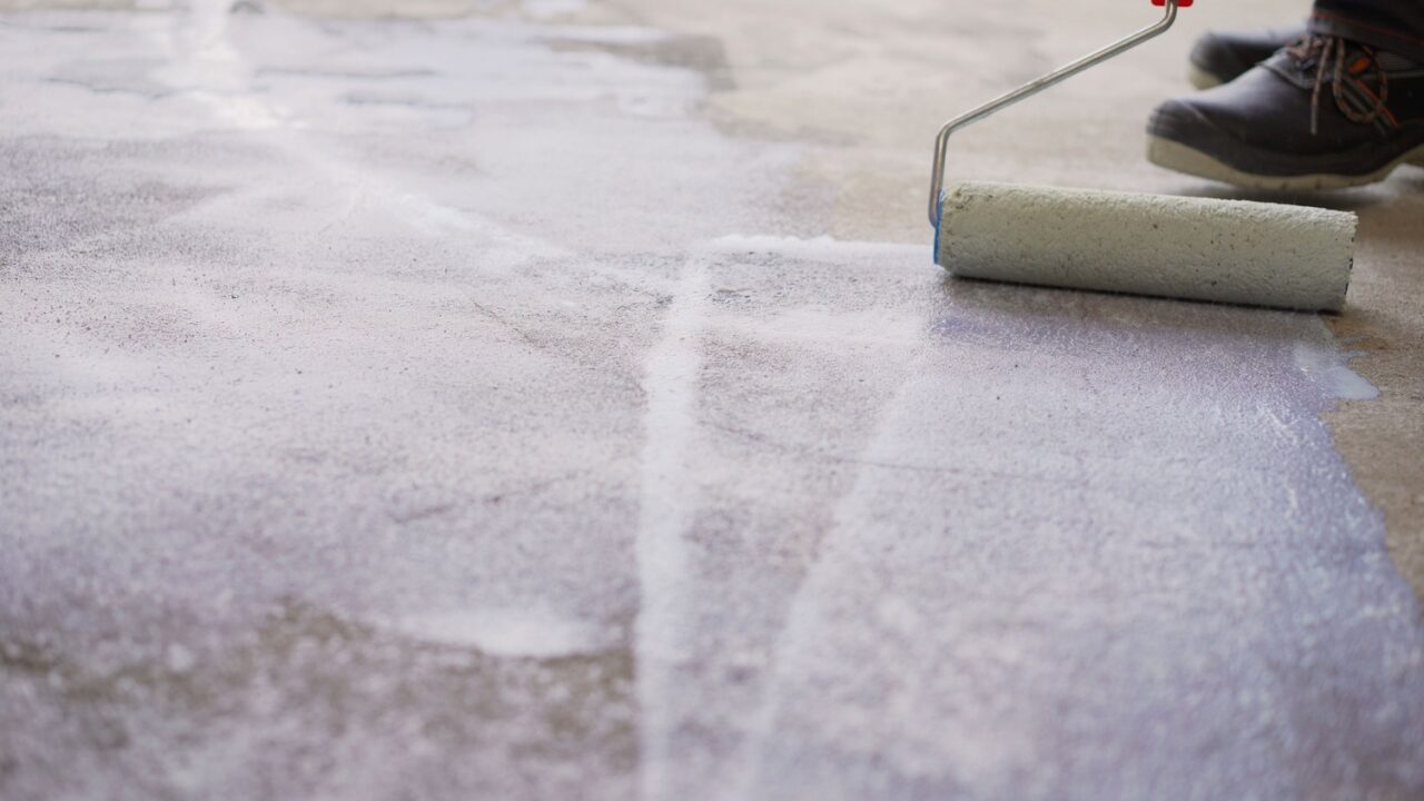 sealing concrete driveways